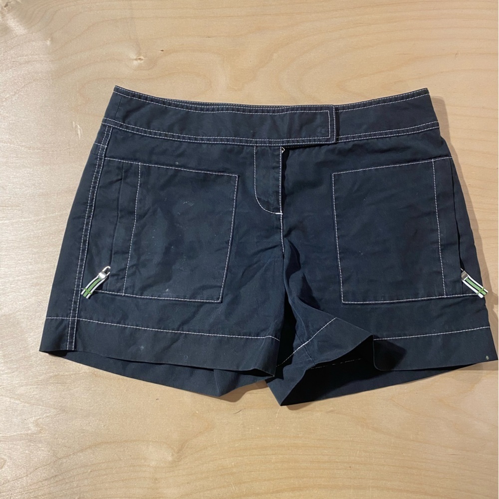 LOFT Women's Black Cargo Shorts 4 (NE)
